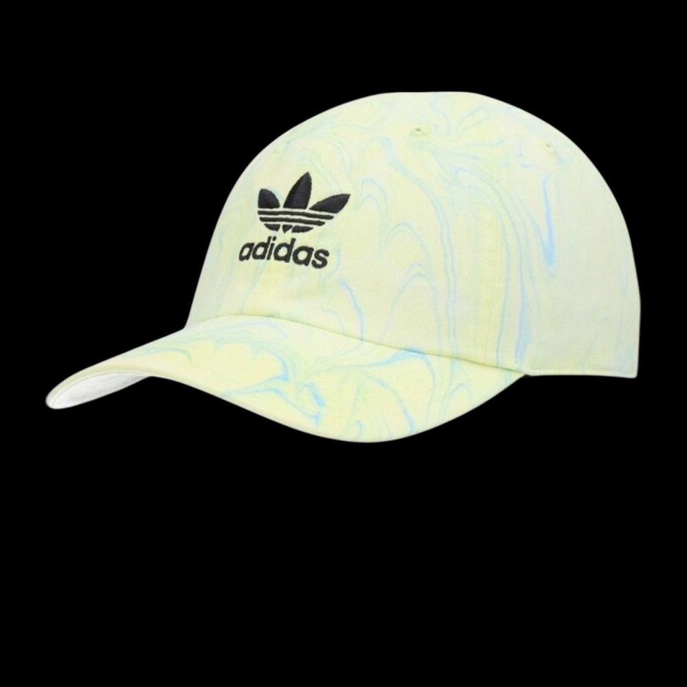 Adidas Originals Marble Wash Ambient Sky Blue/Pulse Yellow NWT